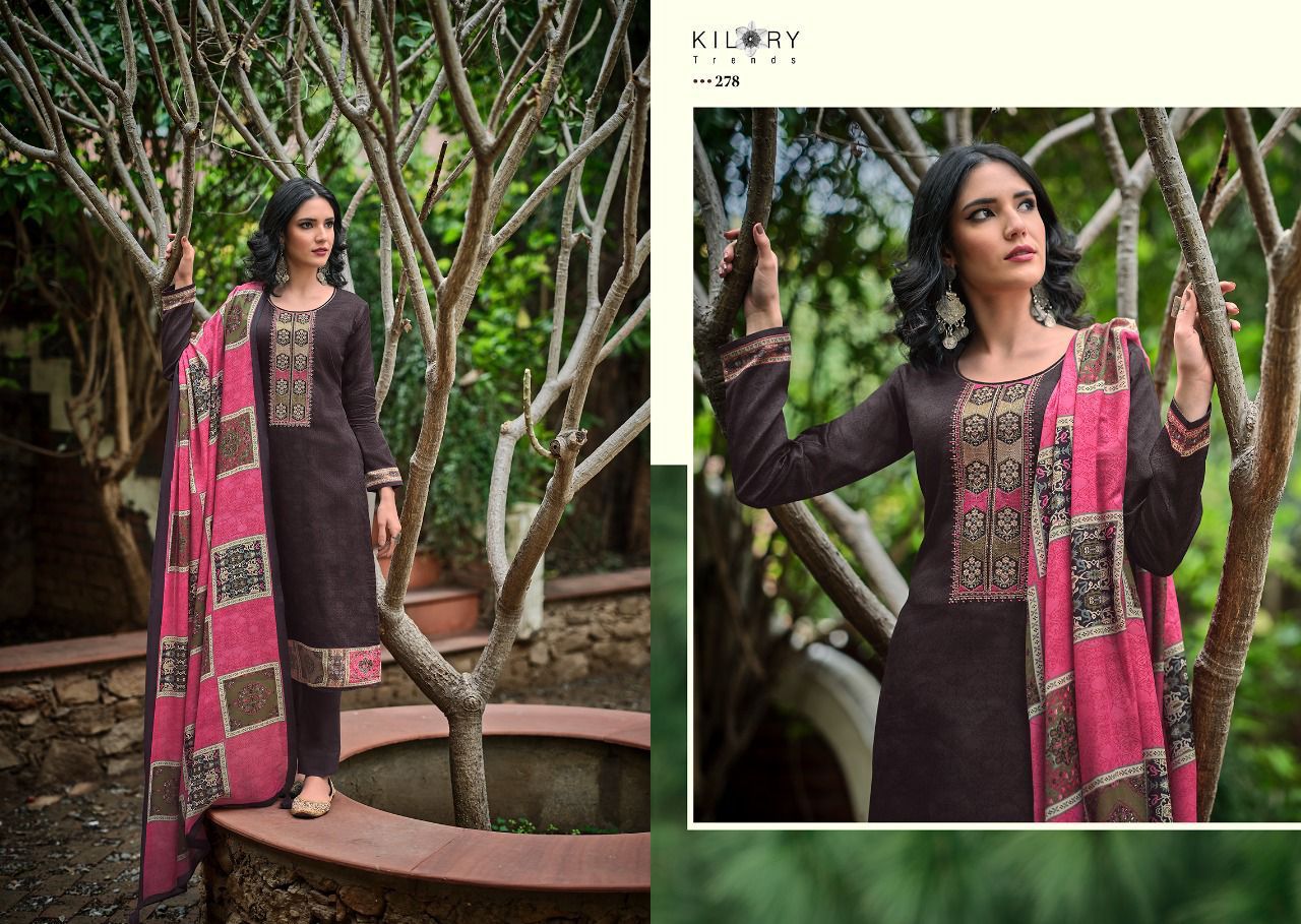 Kilory Hayat Jam Cotton Dress Material Catalog
